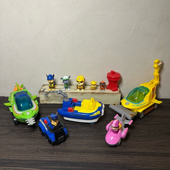 Paw Patrol Other - Paw Patrol Vehicles And Figuires Lot